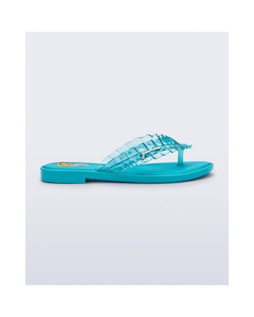 Melissa Blue X Ganni Ff Flip Flops