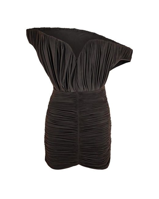 Magda Butrym Brown Mini Dress