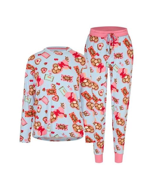 Chelsea Peers Red Classic Pyjama Set