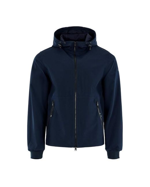 Woolrich Blue Softshell Jacket for men