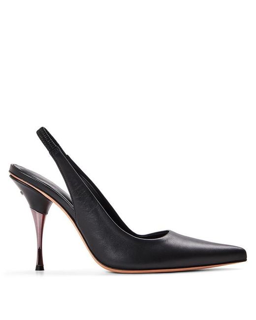Boss Blue Stiletto Heeled Sandals