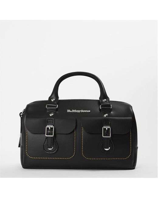 Dr. Martens Black Doc M Top Handle Bag