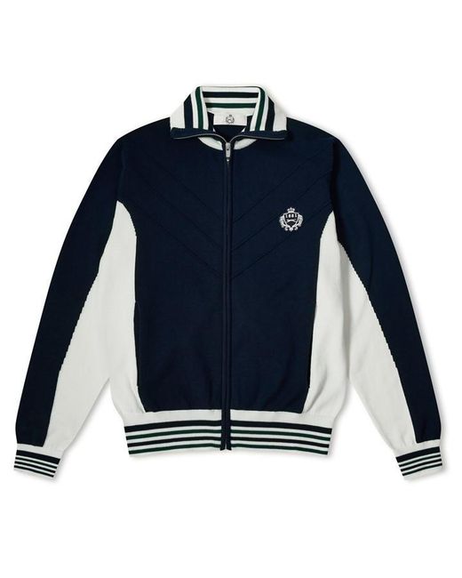 Slazenger Off-Court Blue Off-Court Terrace Track Jacket for men