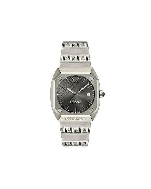 Versace Gray Antare Quartz Analogue Watch for men