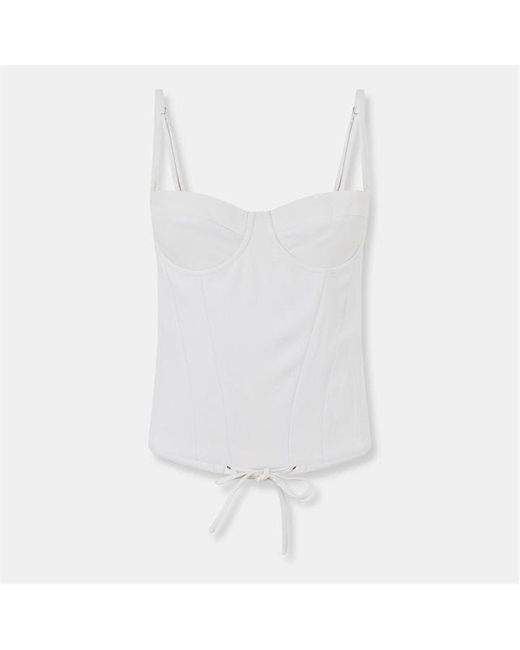 Mars the Label White Everly Corset