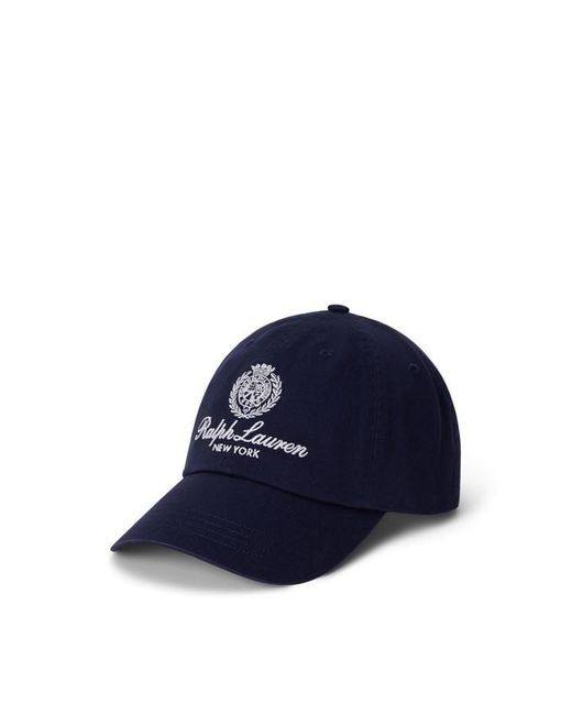 Polo Ralph Lauren Blue Crest Woven Cap