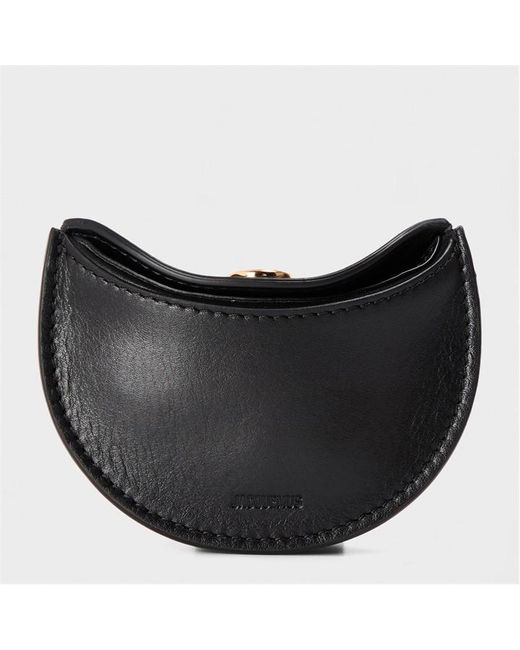 Jacquemus Black Jacquard Coin Purse