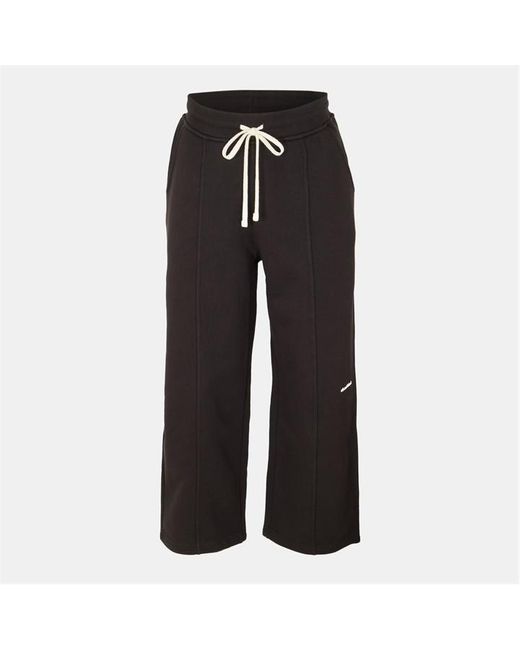 About Blank Black Pleated Cotton Sweatpants for men