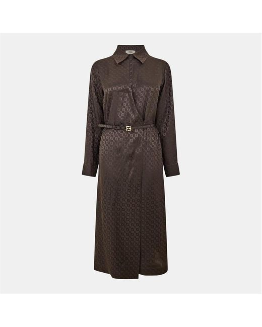 Fendi Black A Line Dress
