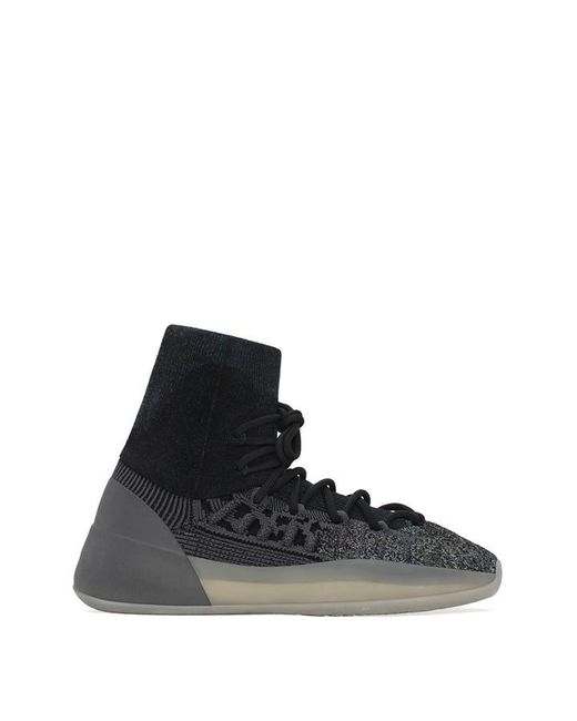 Yeezy Black Basketball Knit Sneakers for men