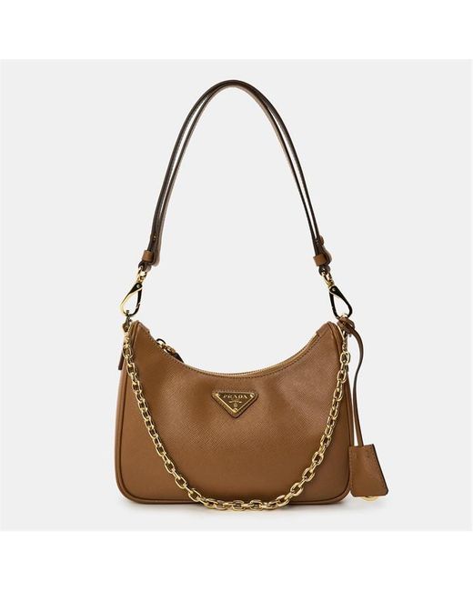 Prada Brown Caramel Reedition Mini Bag
