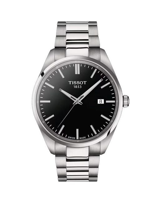 Tissot Metallic Analogue Quartz Watch for men