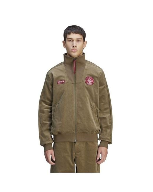 Adidas Brown X C.P. Company Settend Track Top for men