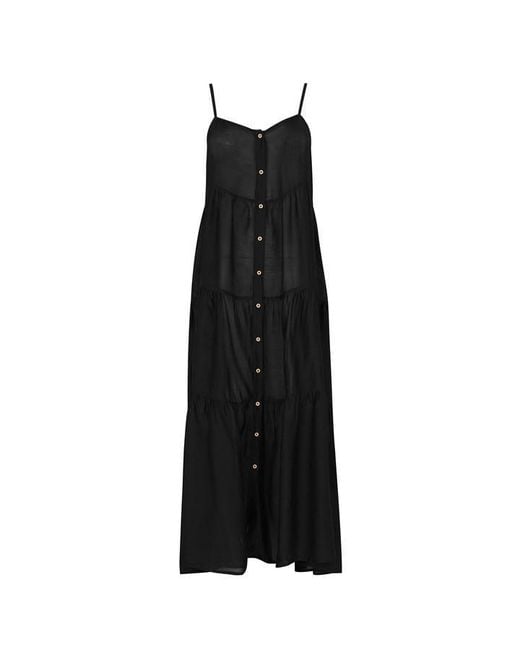 Polo Ralph Lauren Black Quinn Maxi Dress