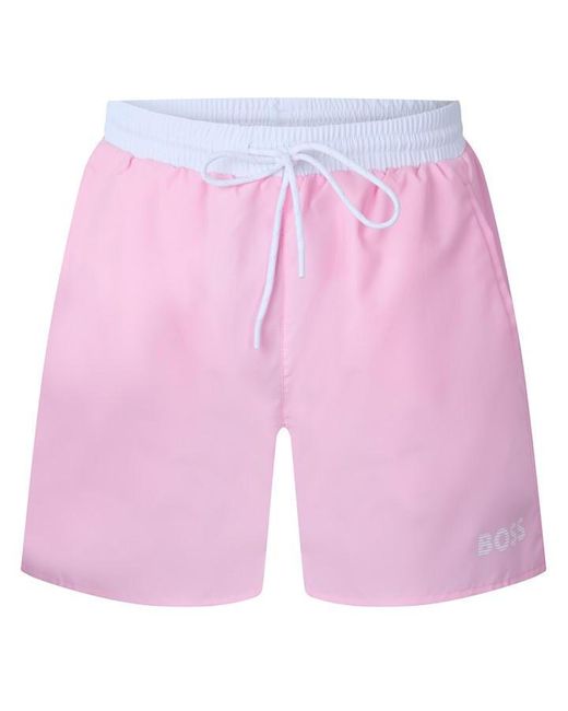 Boss Pink Sailfish Swim Shorts for men
