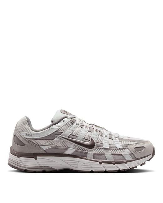 Nike Gray P-6000 Shoes