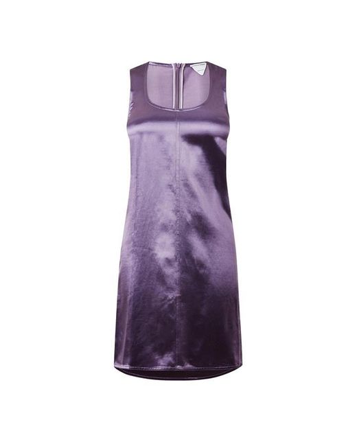 Bottega Veneta Purple Shift Dress