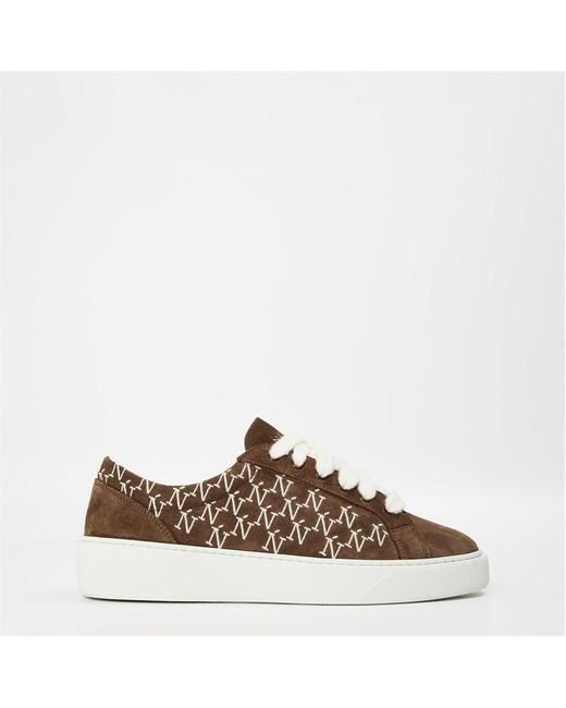 NUMERIS Brown Cushioned Trainers for men