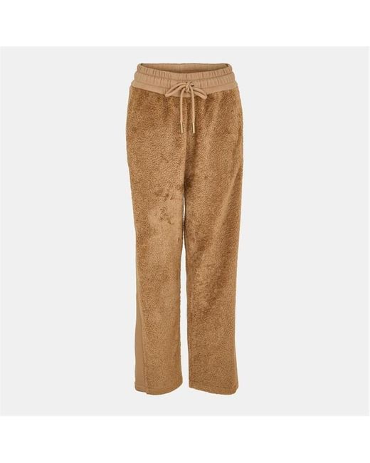 Moncler Natural Open Hem Fleece Relaxed Fit Joggers