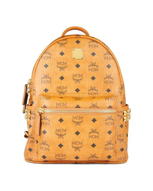 MCM Metallic Stark Backpack