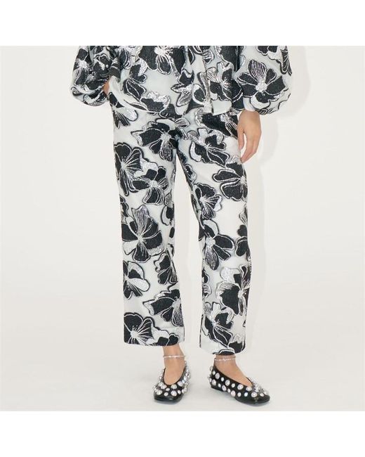 Stine Goya Blue Elasticated Waistband Pants