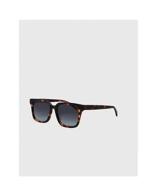 Pretty Green Black Pretty Pg Square Sunglasses for men