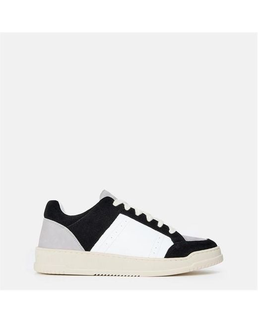 NUMERIS Black Textile Low-Top Trainers for men