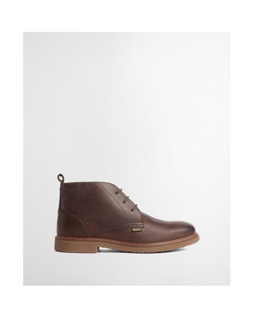 Barbour Brown Kirkstone Desert Boots for men