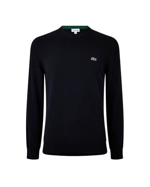 Lacoste Black Knitted Jumper for men