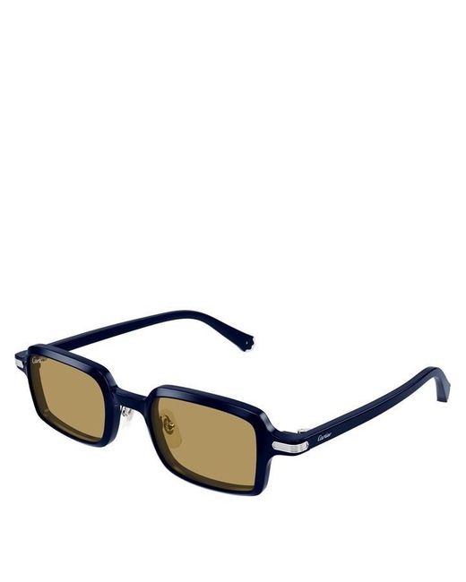 Cartier Blue Ct0539S Square Sunglasses