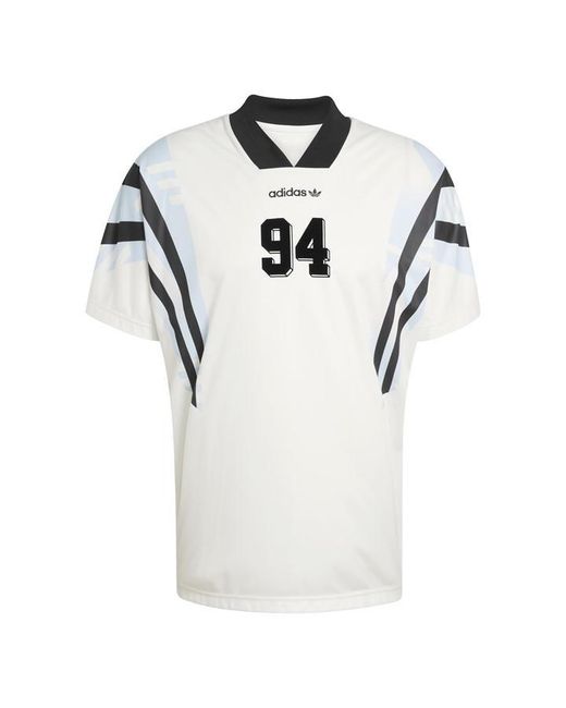 Adidas Originals White Santiago Printed Shirt for men
