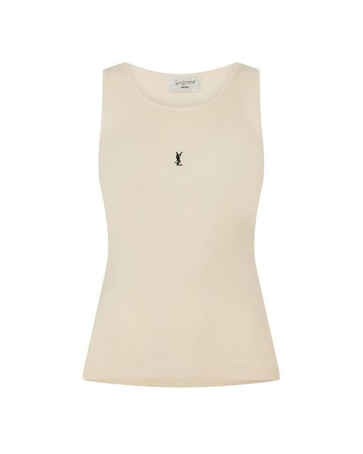 Saint Laurent Natural Tank Vest