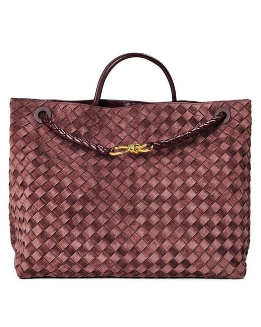 Bottega Veneta Red Bv Lrg Sde Andiamo Ld63