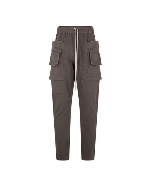 Rick Owens Gray Ds Creatchcargo Cargo Trouser for men