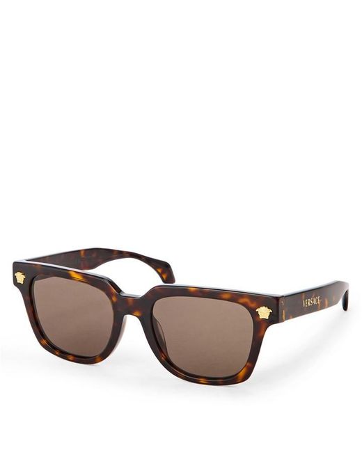 Versace Brown 0Ve4510U Wayfarer Sunglasses for men