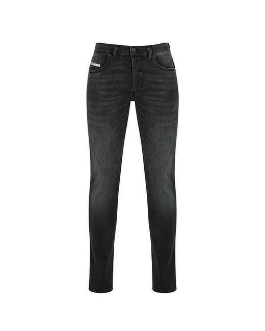 DIESEL Gray D Luster Slim Jeans for men