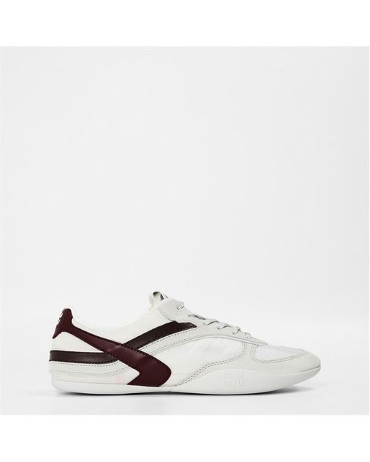 Miu Miu White Gymnasium Trainers