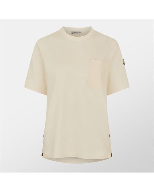 Moncler Natural Boxy T-Shirt