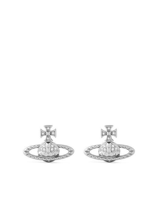 Vivienne Westwood Metallic Mayfair Bas Relief Earrings