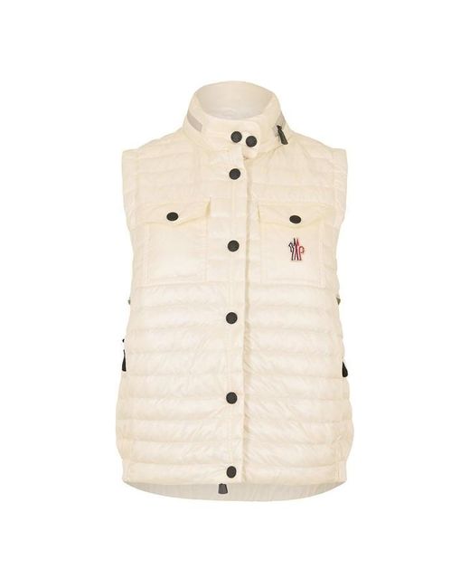 Moncler White G Gilet Ld61 for men