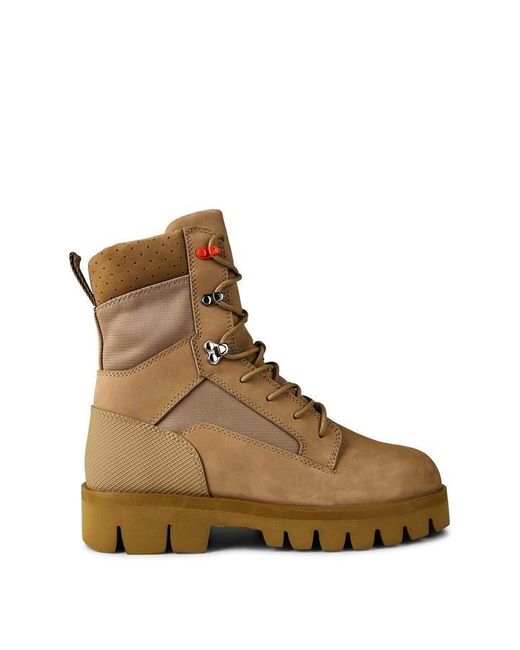 Heron Preston Brown Heron Military Boots for men