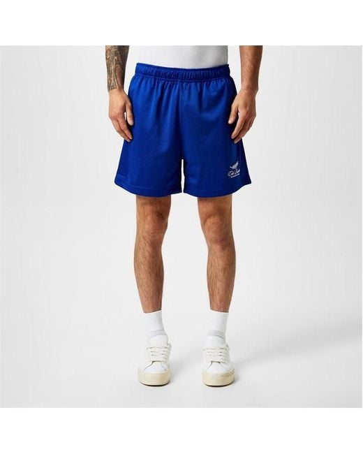 Cole Buxton Blue International Mesh Shorts for men