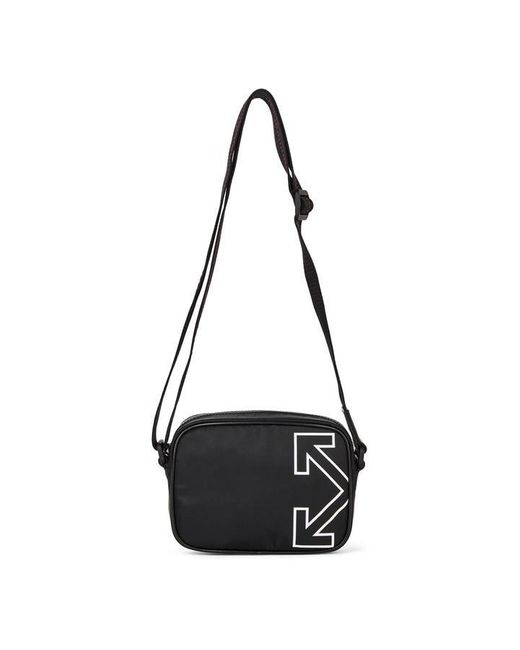 Off-White c/o Virgil Abloh Black Heritage Camera Bag for men