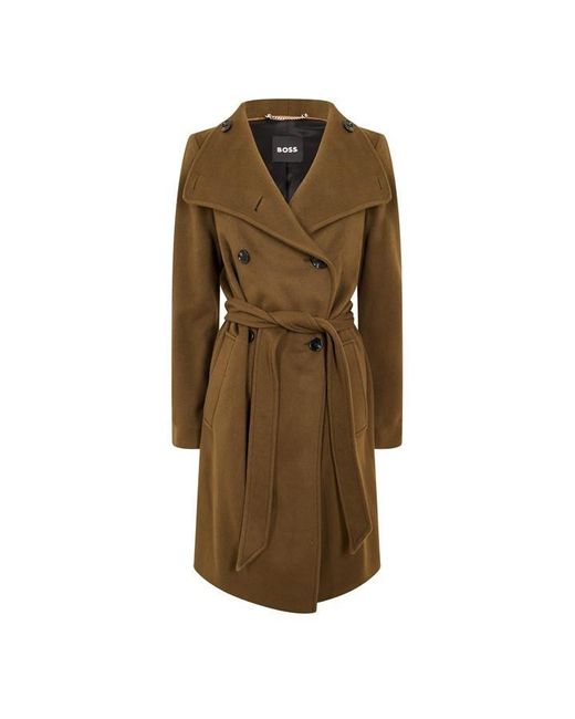 Boss Brown Overcoat