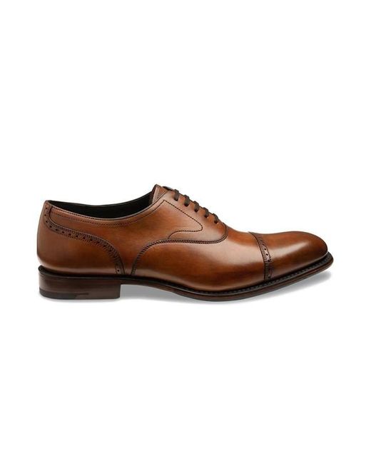 Loake Brown Hughes Derby Shoes for men