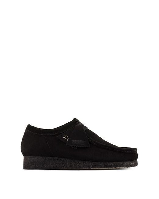 Clarks Black Wallabee