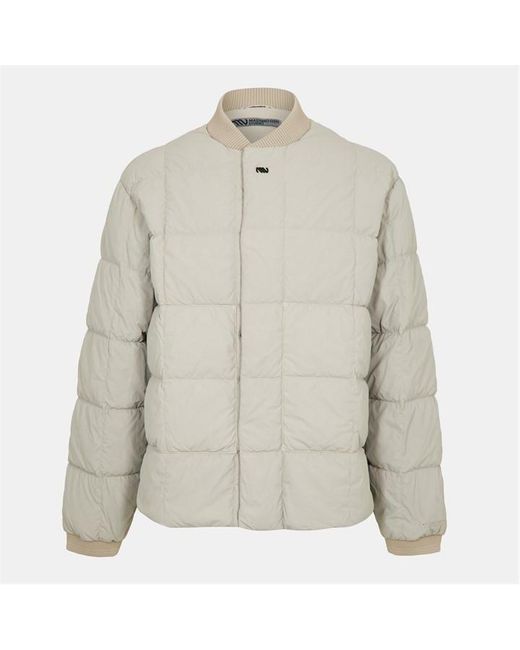 Massimo Osti Studio Gray Technical Weather Resistant Bomber Jacket for men