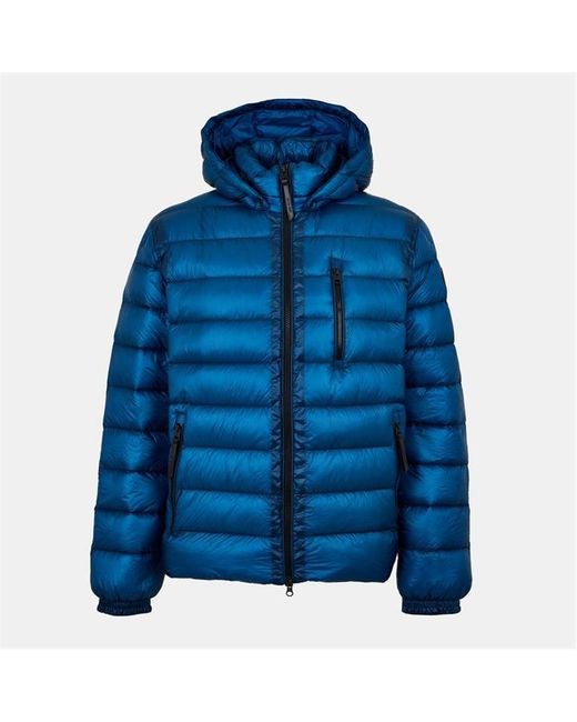 ARCTIC ARMY Blue Commando Heavyweight Puffer Jacket for men