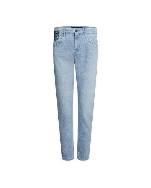 Replay Blue Marty Boy-Fit Jeans