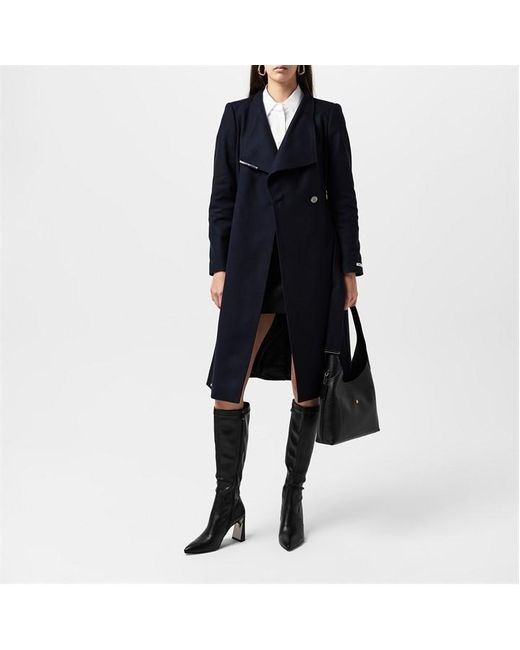 Ted Baker Blue Rose Wool Jacket